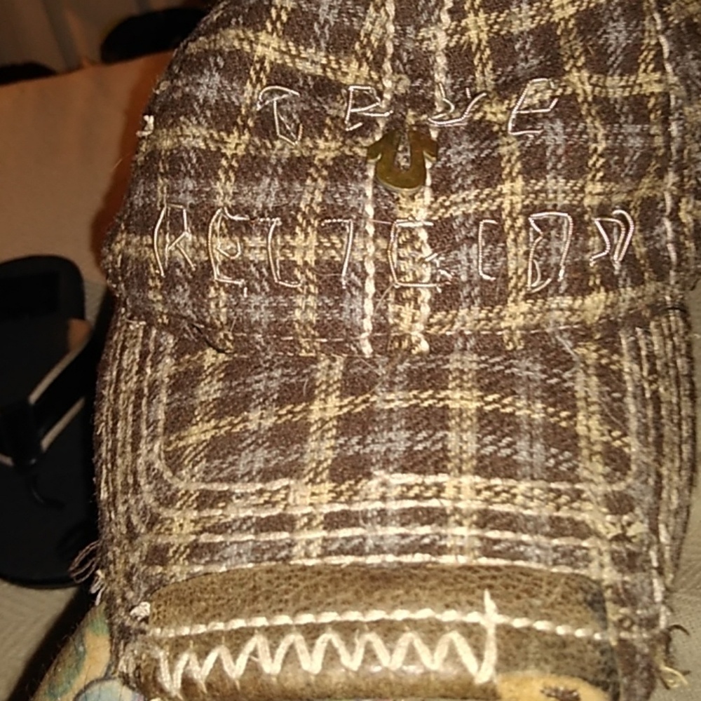 True religion baseball cap